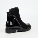 Miss Black Radar 1 Ankle Boot - Black footwear Miss Black