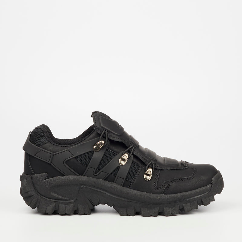 Urbanart Raggered 3 Faux Nubuck Sneaker - Black footwear Urbanart   