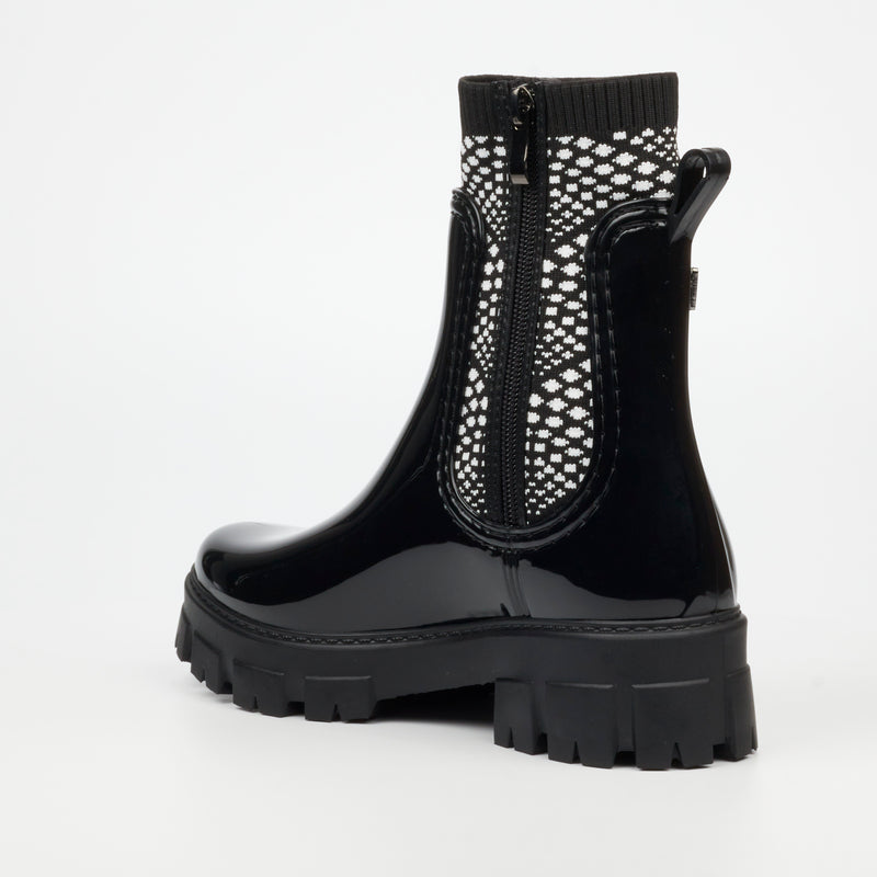 Viabeach Rain 1 Ankle Boot - Black footwear Viabeach