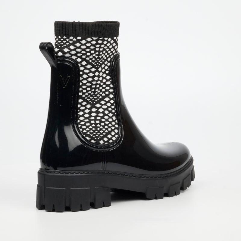 Viabeach Rain 1 Ankle Boot - Black footwear Viabeach