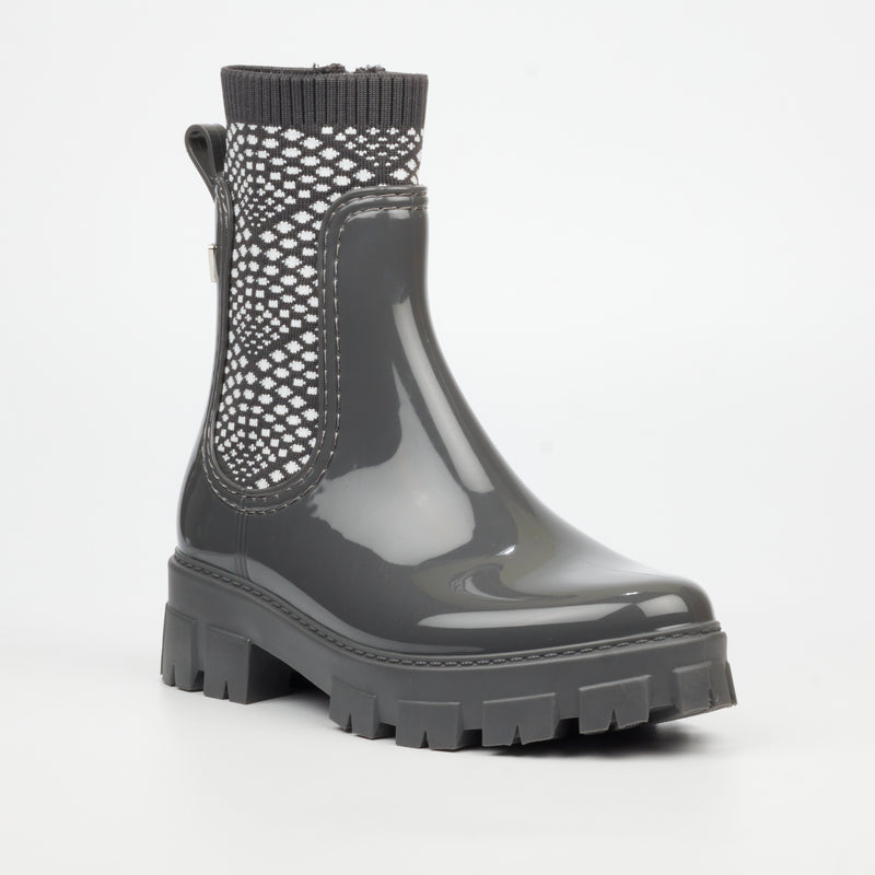 Viabeach Rain 1 Ankle Boot - Charcoal footwear Viabeach