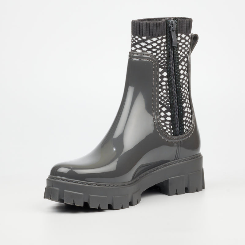 Viabeach Rain 1 Ankle Boot - Charcoal footwear Viabeach