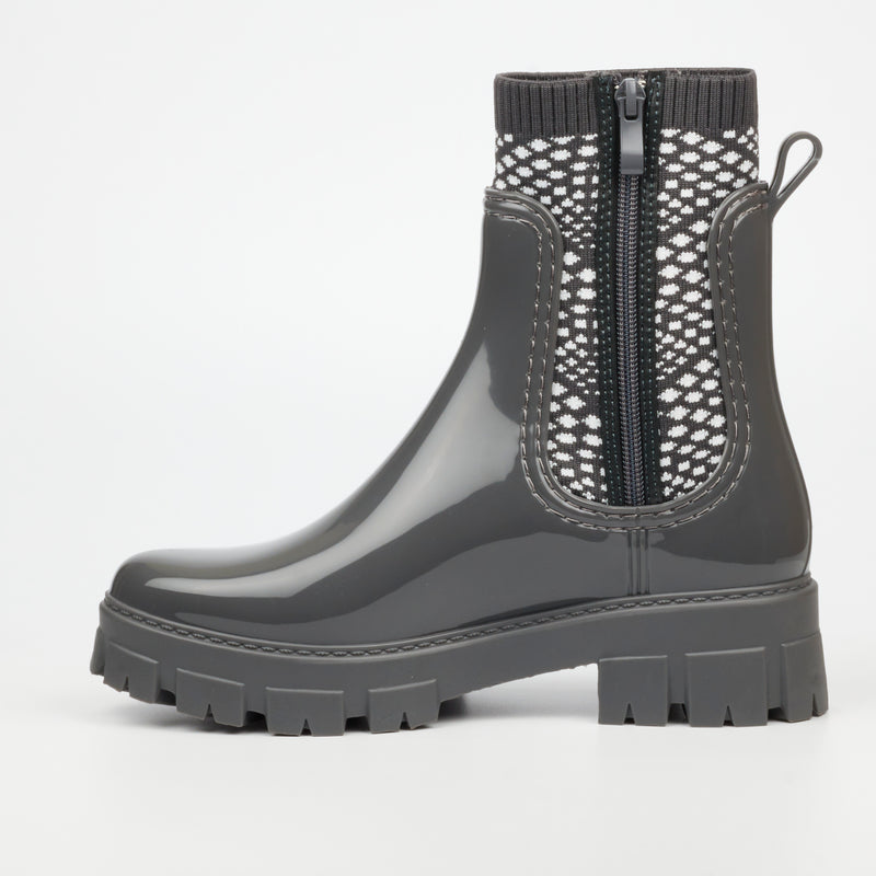 Viabeach Rain 1 Ankle Boot - Charcoal footwear Viabeach