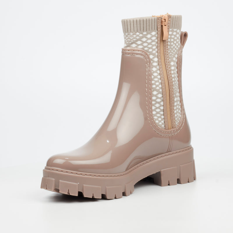 Viabeach Rain 1 Ankle Boot - Taupe footwear Viabeach