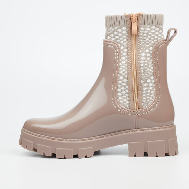 Viabeach Rain 1 Ankle Boot - Taupe footwear Viabeach