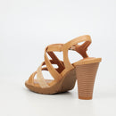 Butterfly Feet Raina 1 Heel - Beige footwear Butterfly Feet