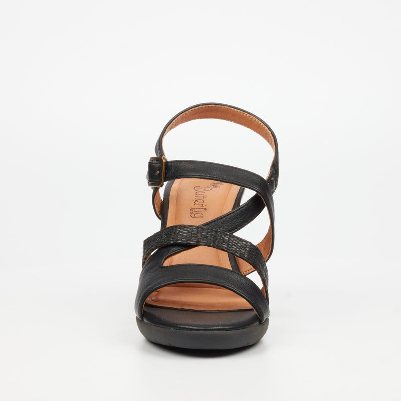 Butterfly Feet Raina 1 Heel - Black