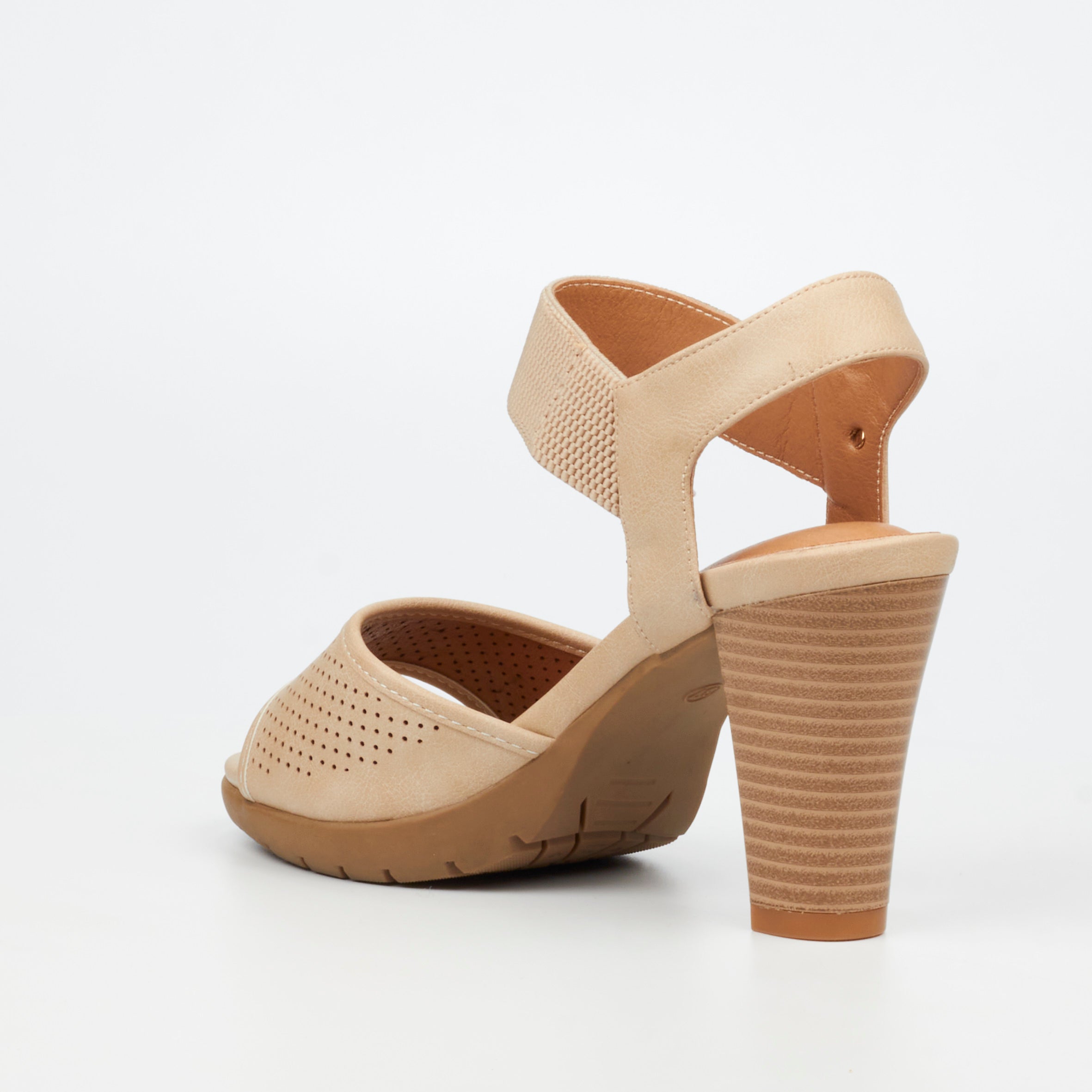 Butterfly Feet Raina 2 Heel - Beige footwear Butterfly Feet