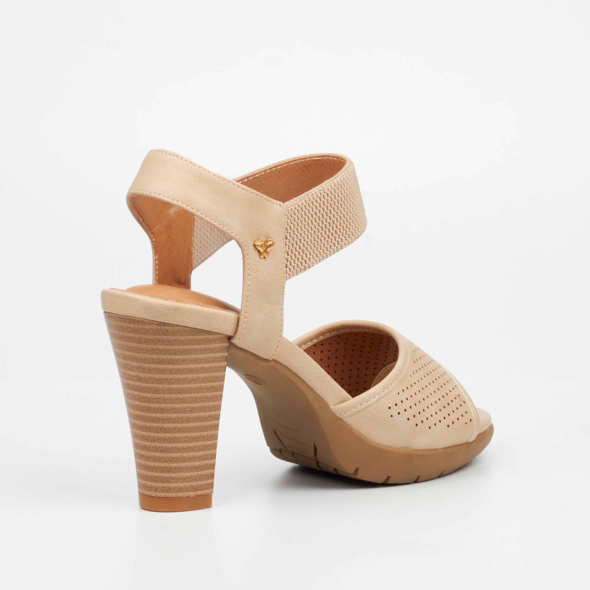 Butterfly Feet Raina 2 Heel - Beige footwear Butterfly Feet