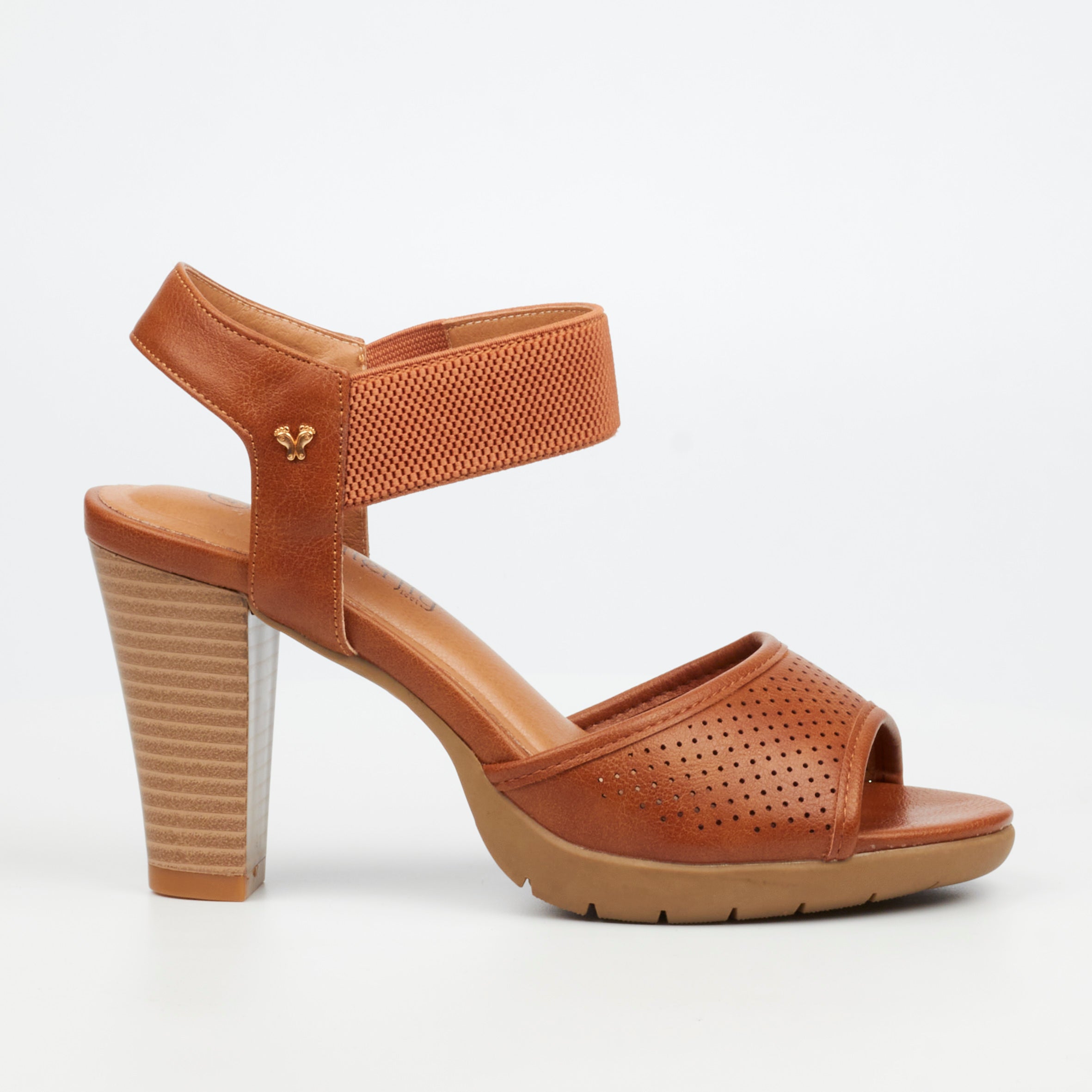 Butterfly Feet Raina 2 Heel - Tan footwear Butterfly Feet