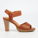 Butterfly Feet Raina 2 Heel - Tan