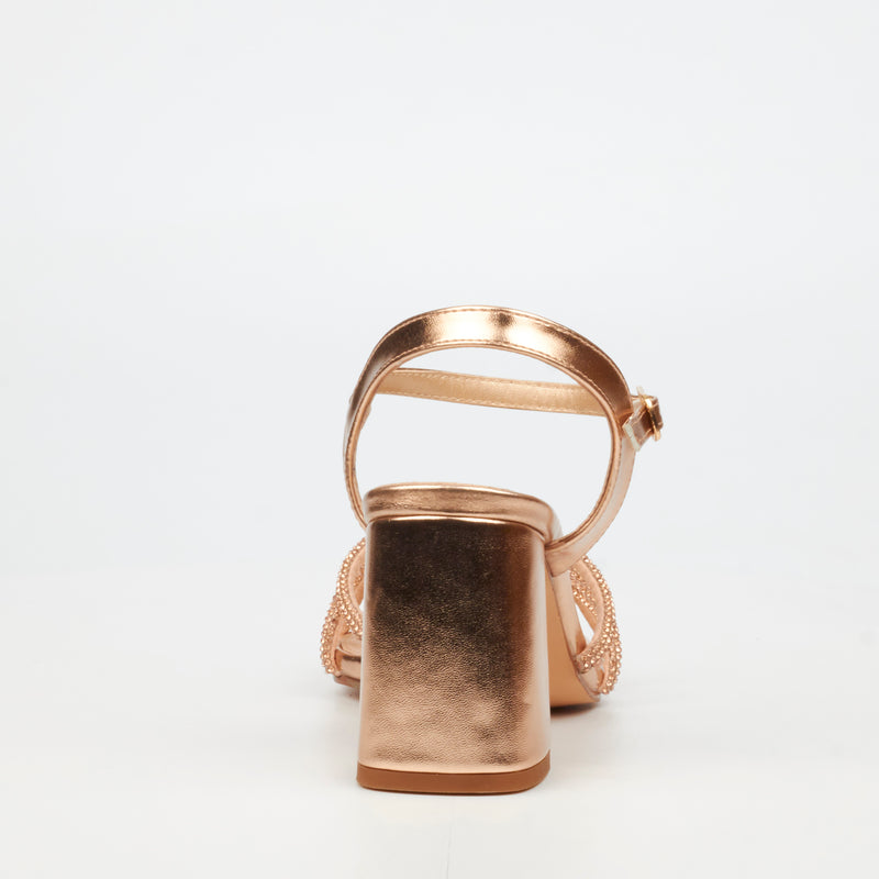 Butterfly Feet Raine 1 Heel - Rose Gold