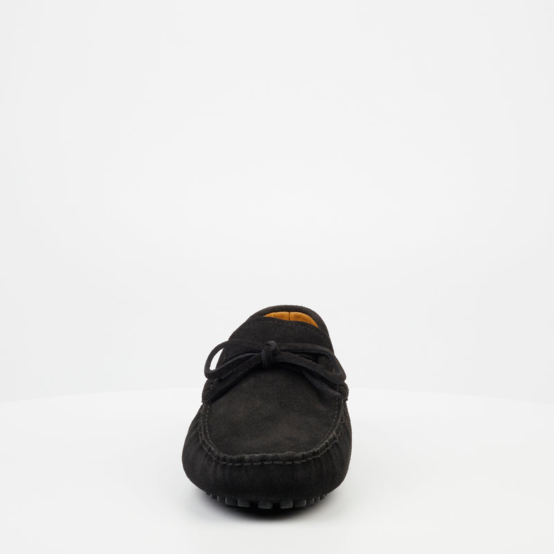 Roberto Morino Ramano 1 Suede Loafer - Black footwear Roberto   