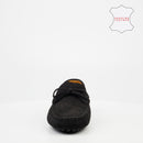 Roberto Morino Ramano 1 Suede Loafer - Black footwear Roberto