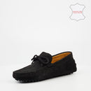 Roberto Morino Ramano 1 Suede Loafer - Black footwear Roberto