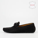 Roberto Morino Ramano 1 Suede Loafer - Black footwear Roberto