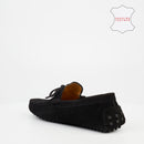 Roberto Morino Ramano 1 Suede Loafer - Black footwear Roberto