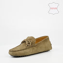 Roberto Morino Ramano 1 Suede Loafer - Olive footwear Roberto