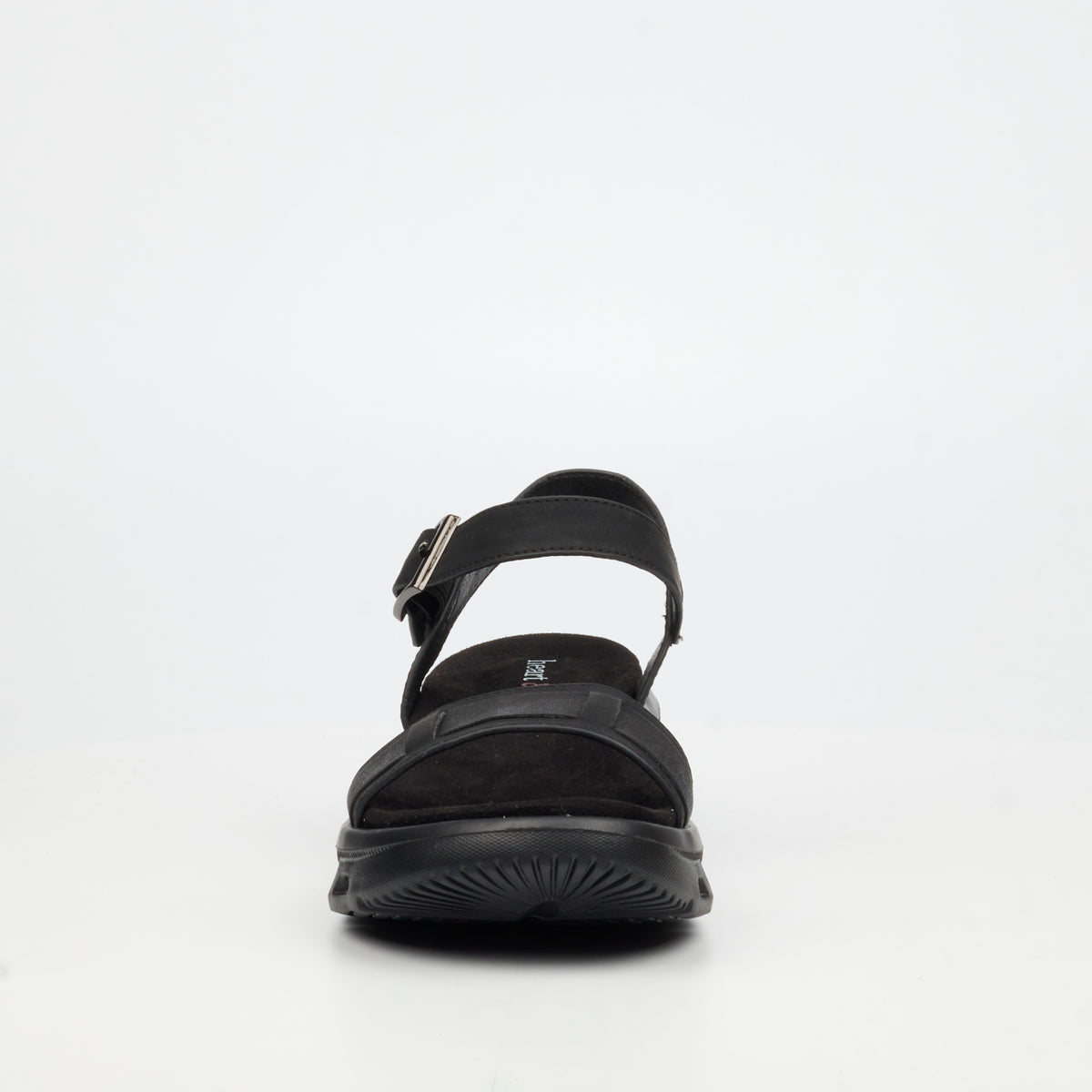 Heart & Sole Ramona 1 Flat Sandals - Black