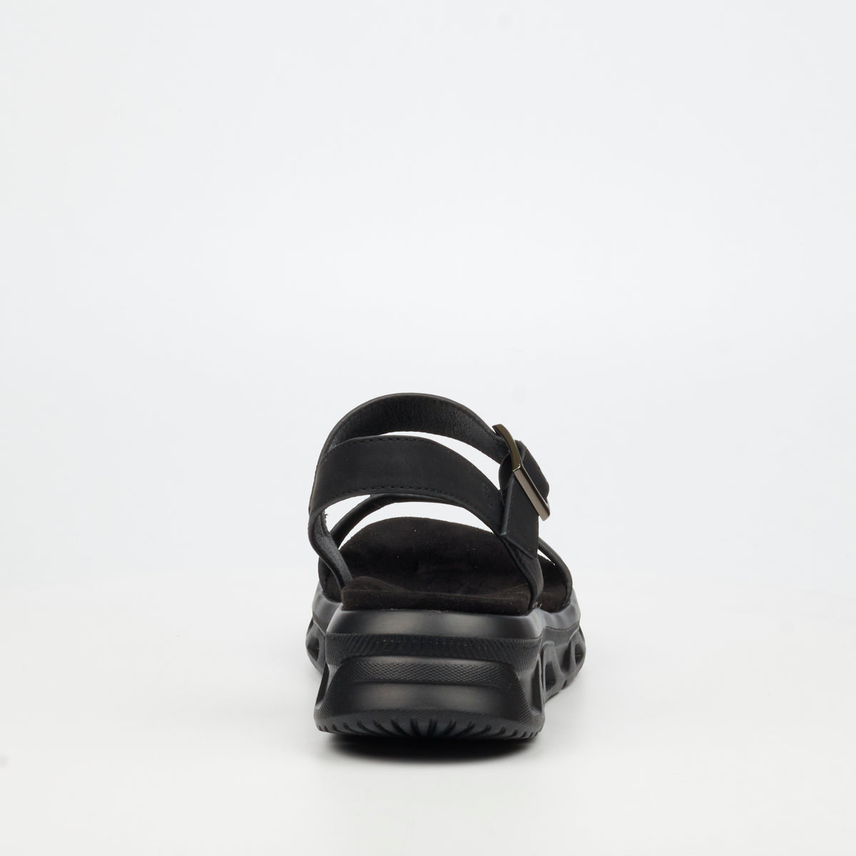 Heart & Sole Ramona 1 Flat Sandals - Black