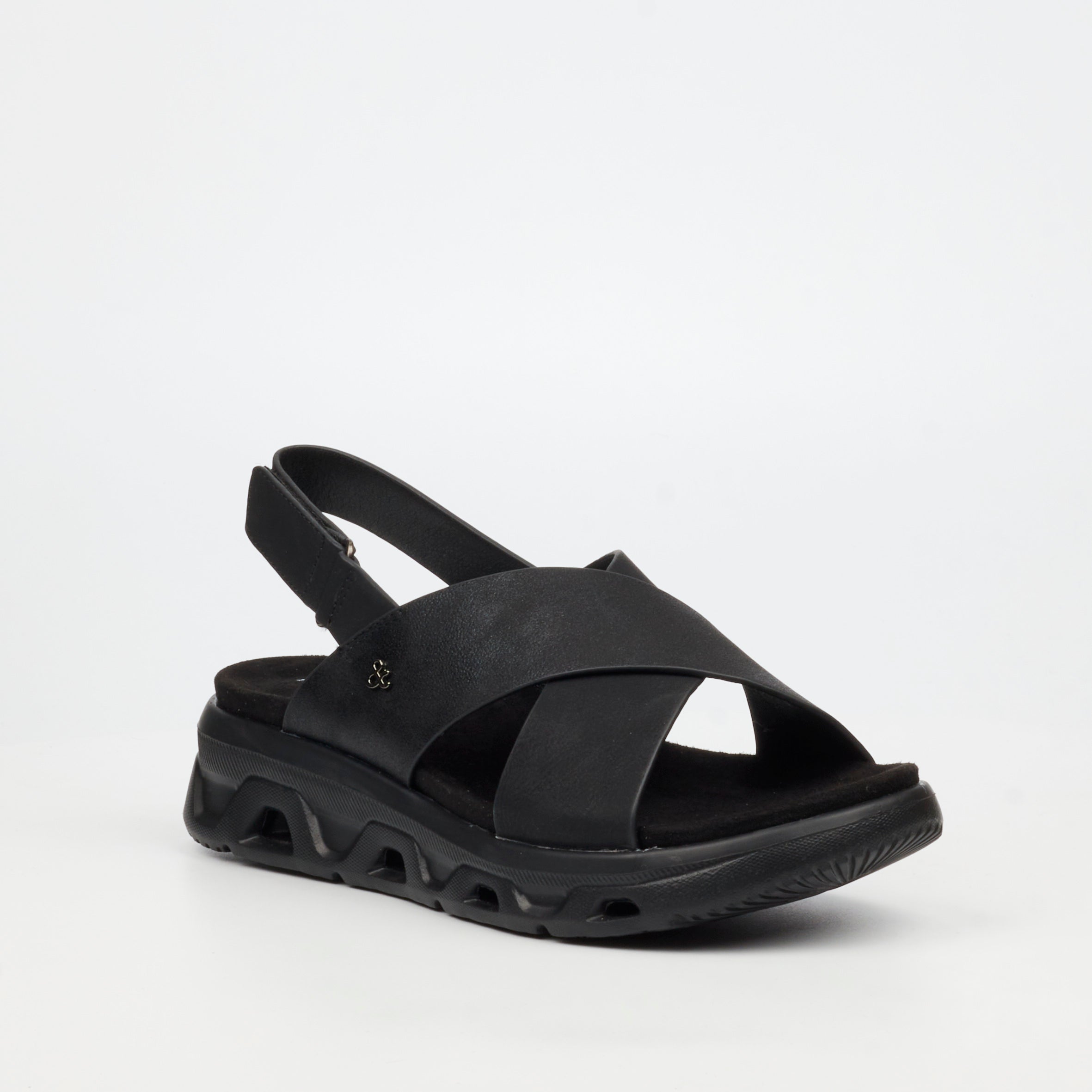 Heart & Sole Ramona 2 Sandal - Black footwear Heart & Sole