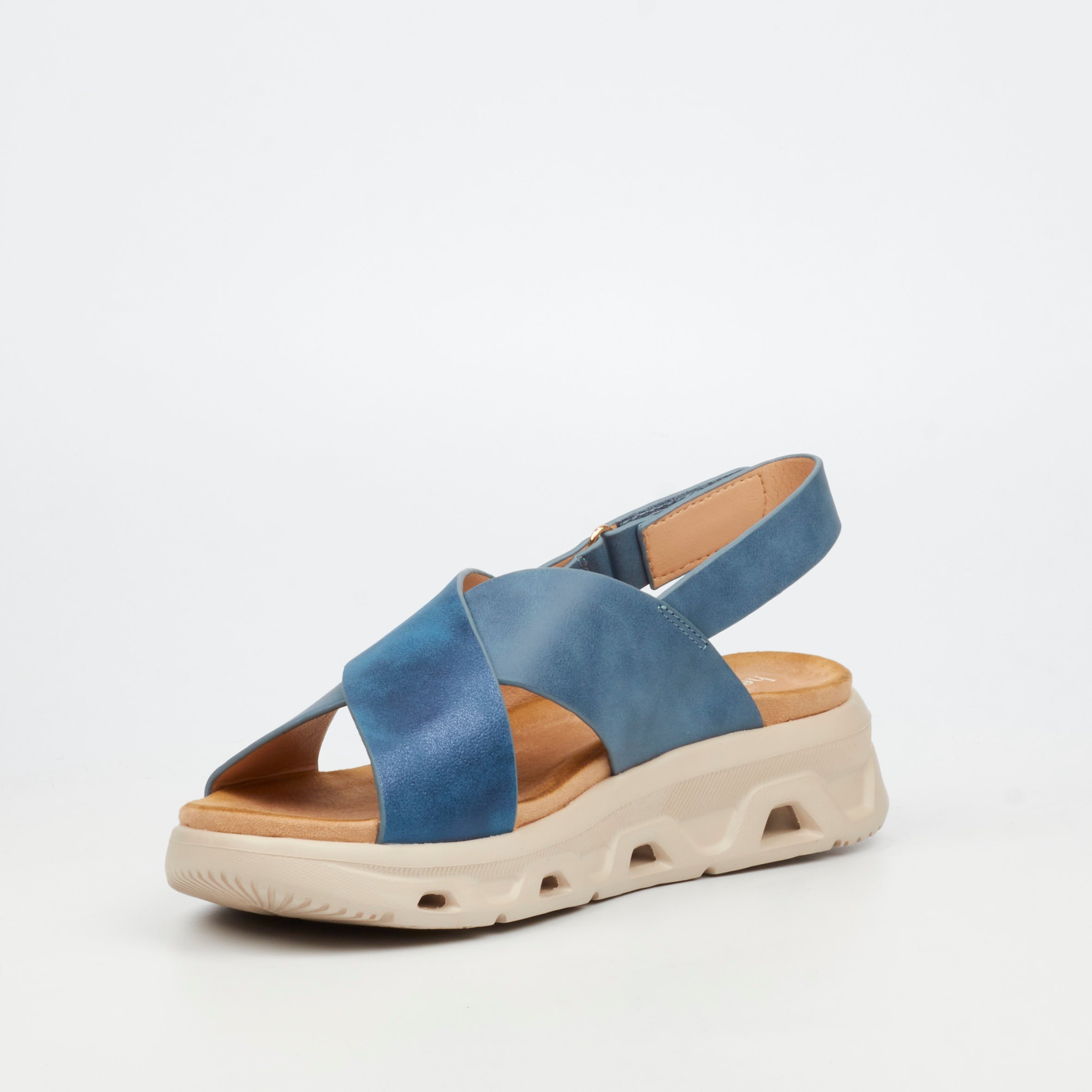 Heart & Sole Ramona 2 Sandal - Blue footwear Heart & Sole