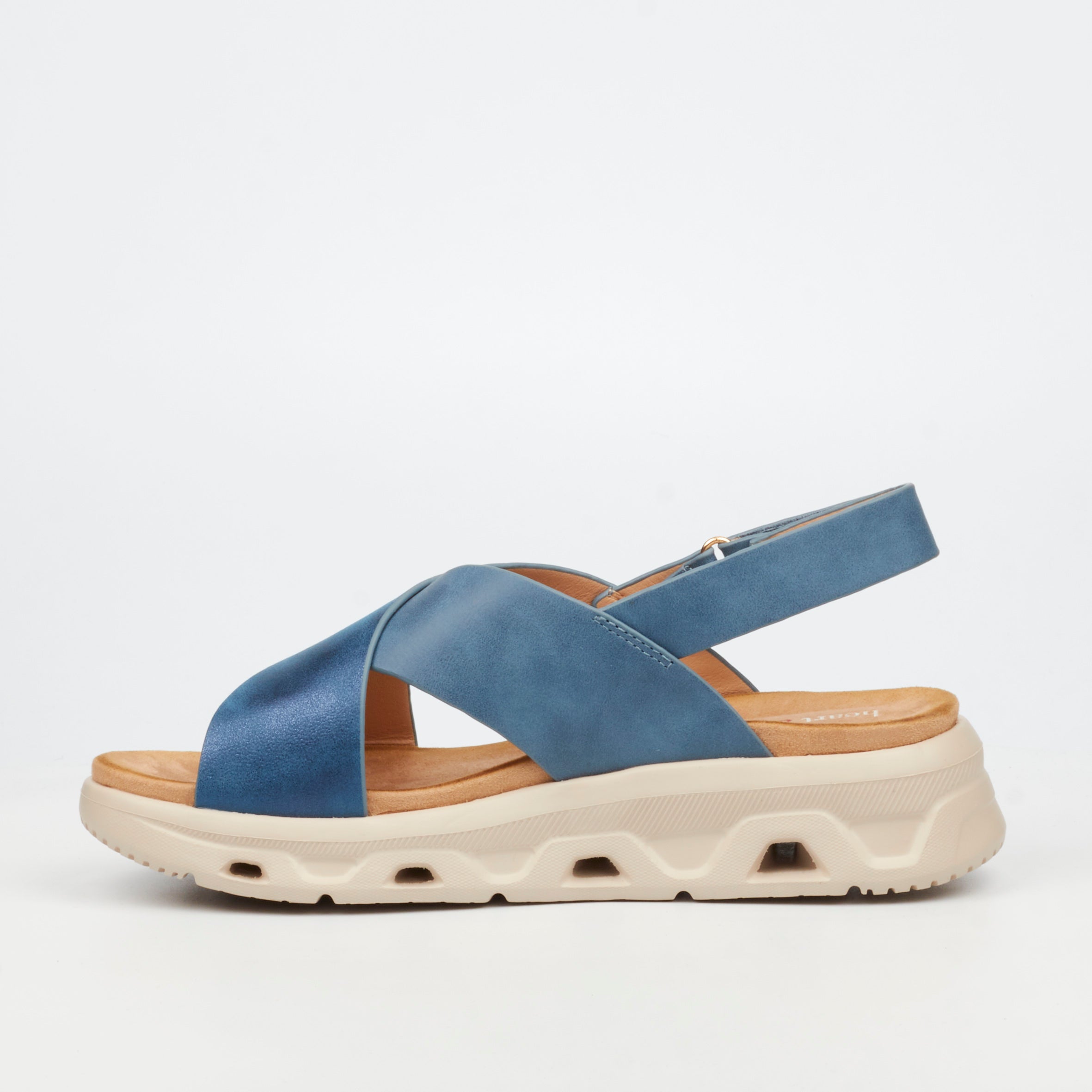 Heart & Sole Ramona 2 Sandal - Blue footwear Heart & Sole