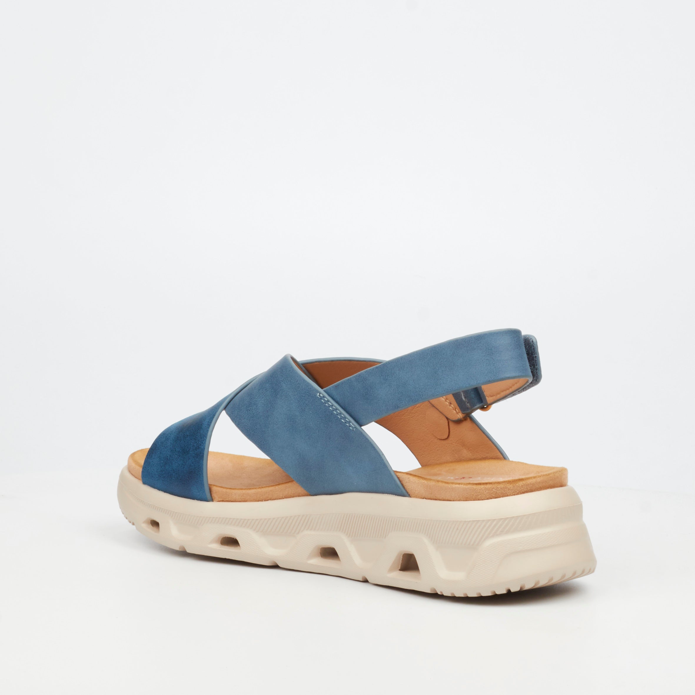 Heart & Sole Ramona 2 Sandal - Blue footwear Heart & Sole