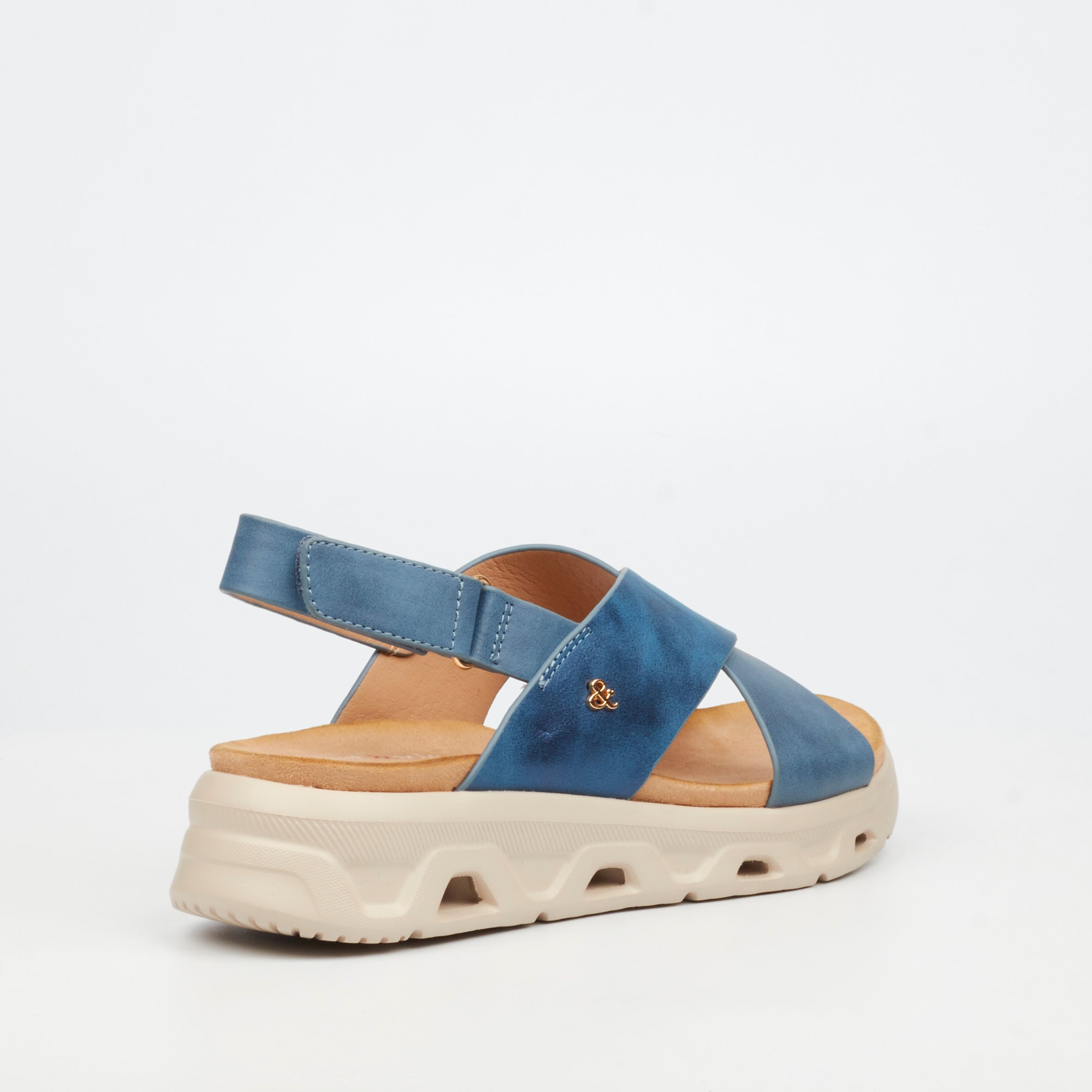 Heart & Sole Ramona 2 Sandal - Blue footwear Heart & Sole