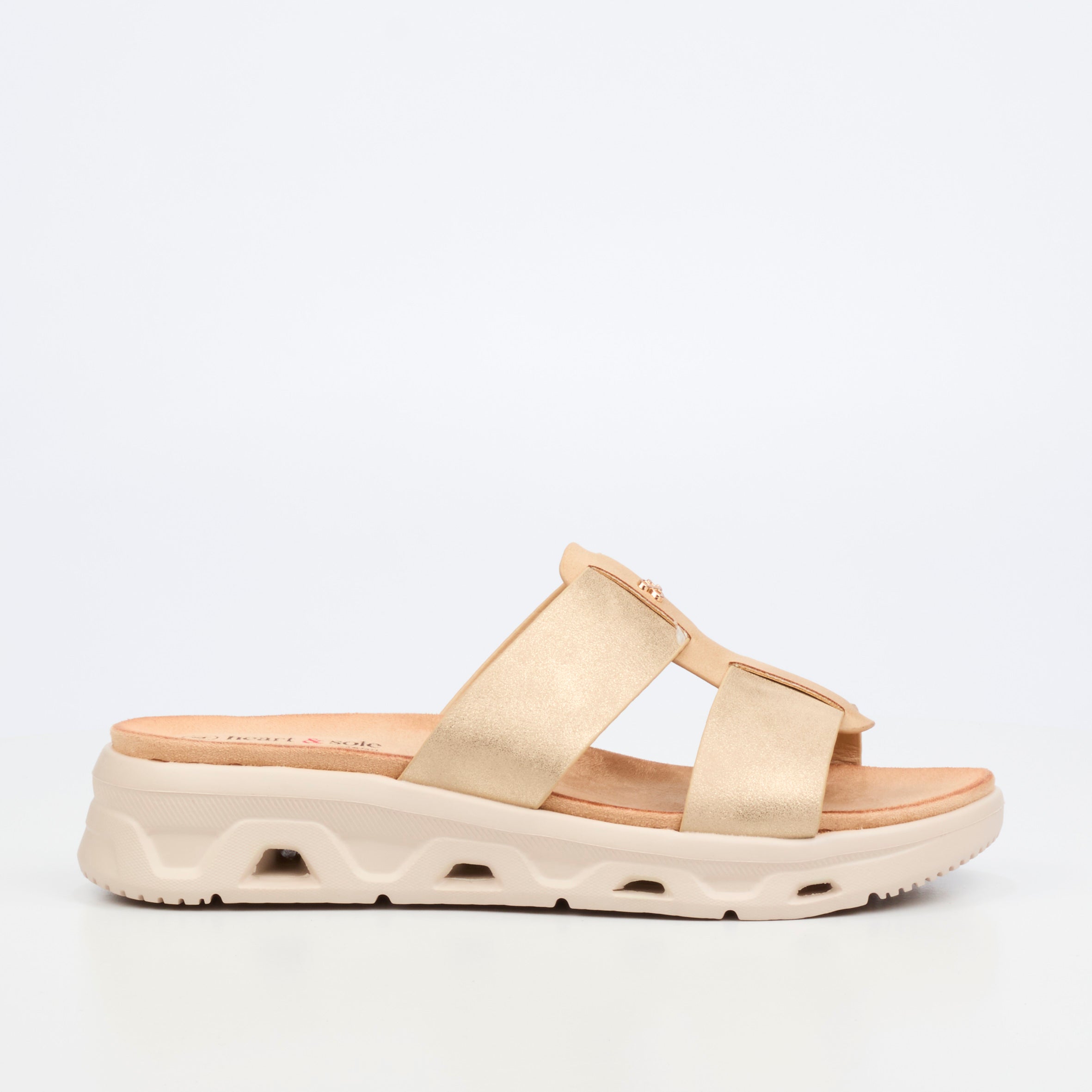 Heart & Sole Ramona 3 Sandal - Natural footwear Heart & Sole