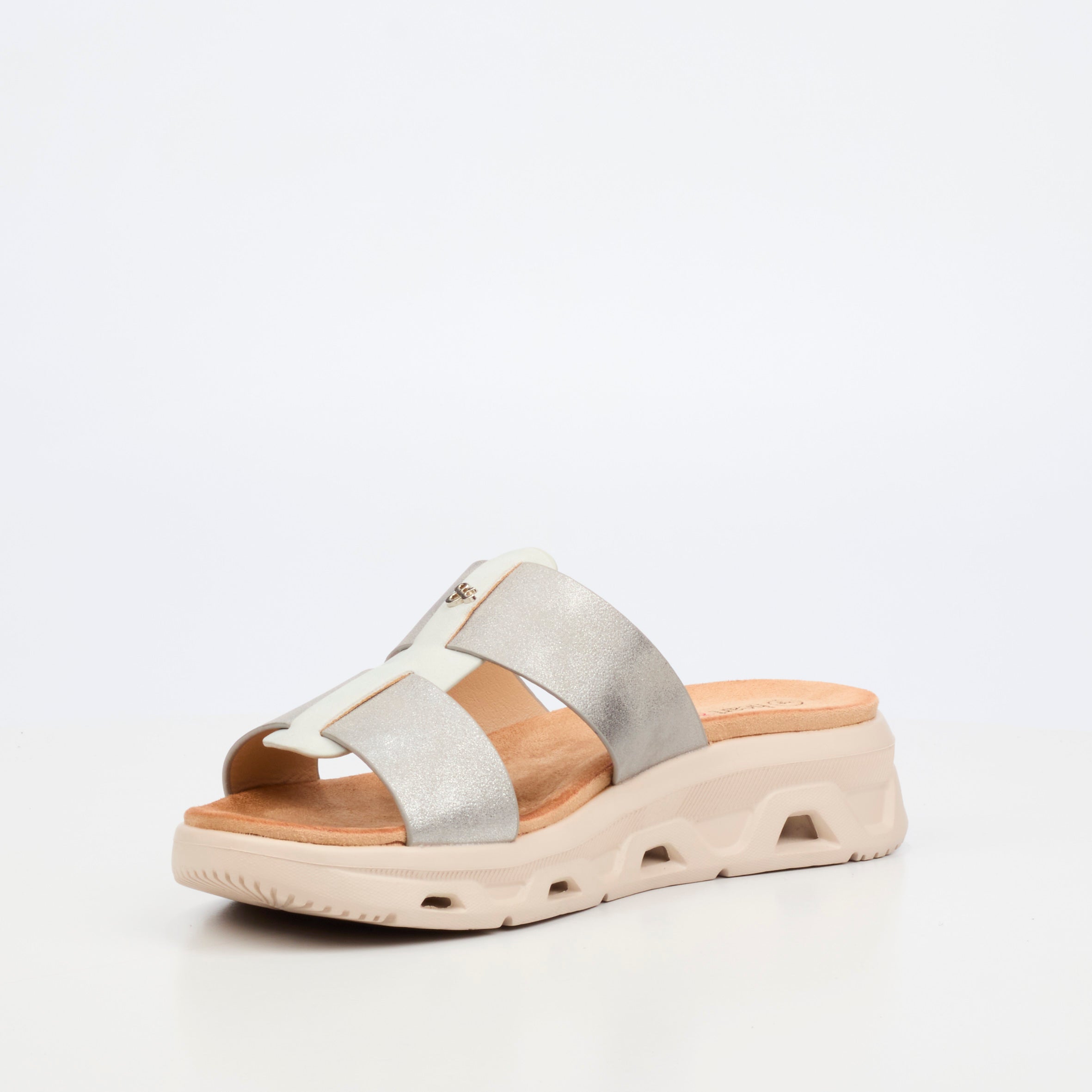 Heart & Sole Ramona 3 Sandal - Silver footwear Heart & Sole