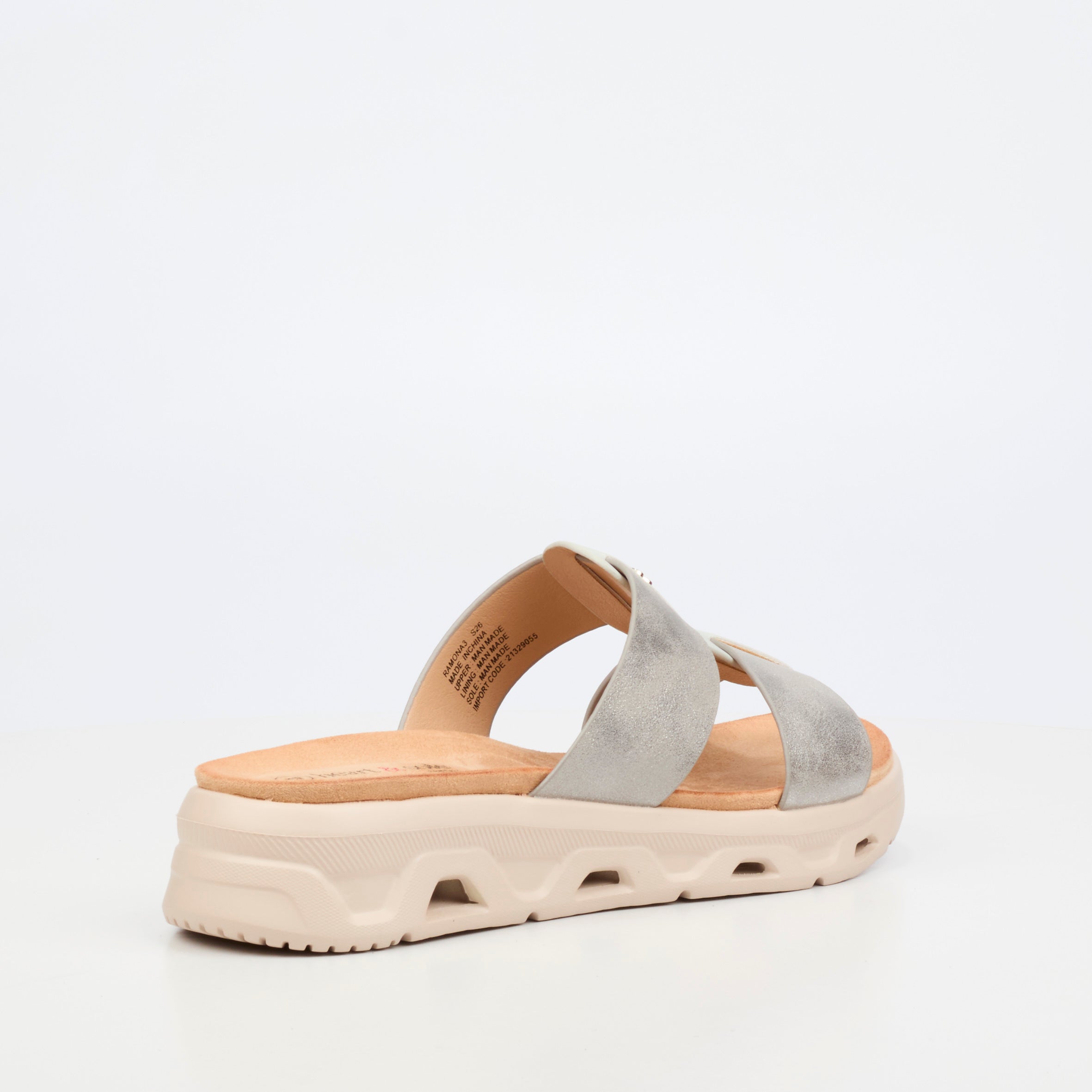 Heart & Sole Ramona 3 Sandal - Silver footwear Heart & Sole