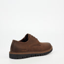 Mazerata Raymond 5 Faux Nubuck Shoe - Chocolate footwear Mazerata