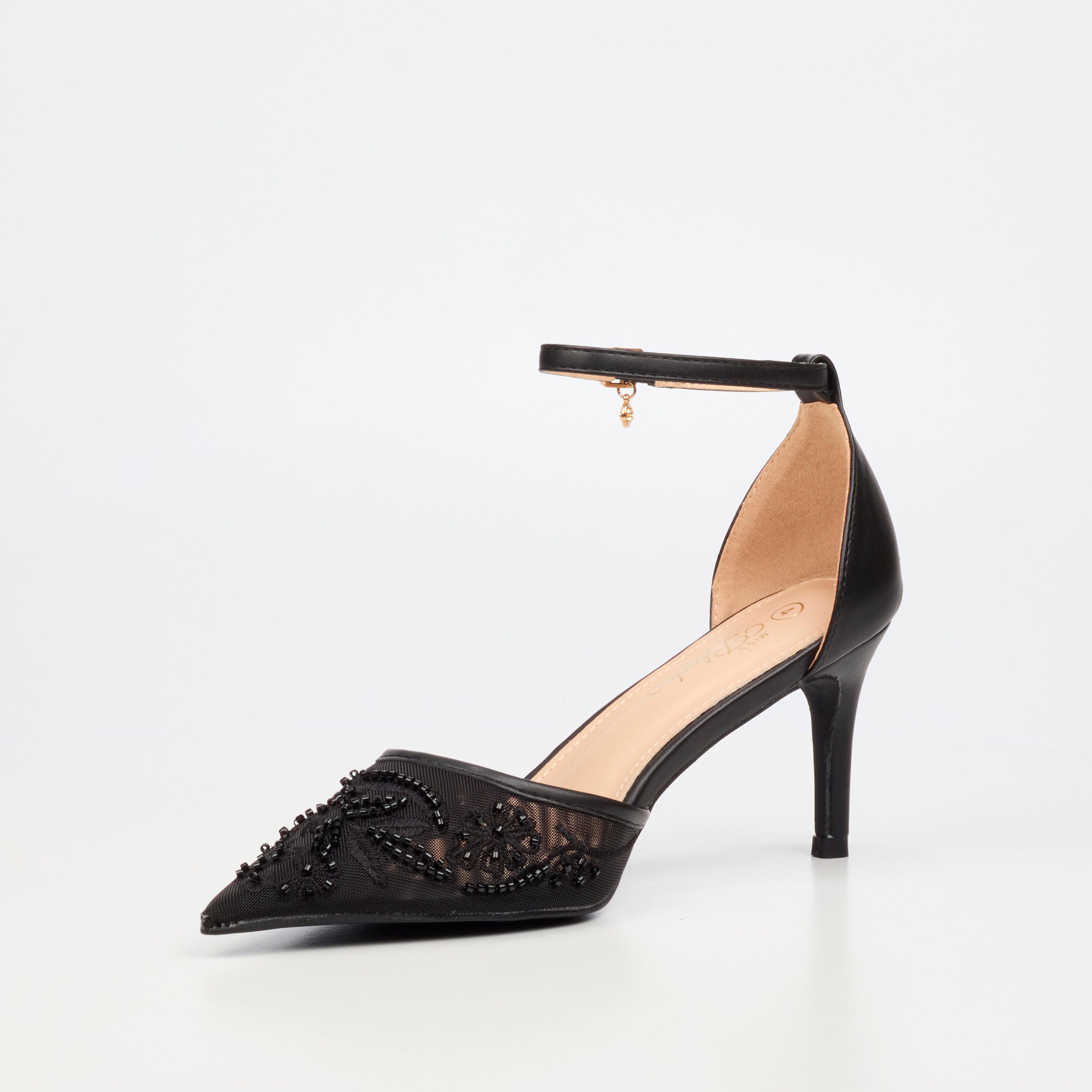Miss Black Rayna 1 Court - Black footwear Miss Black