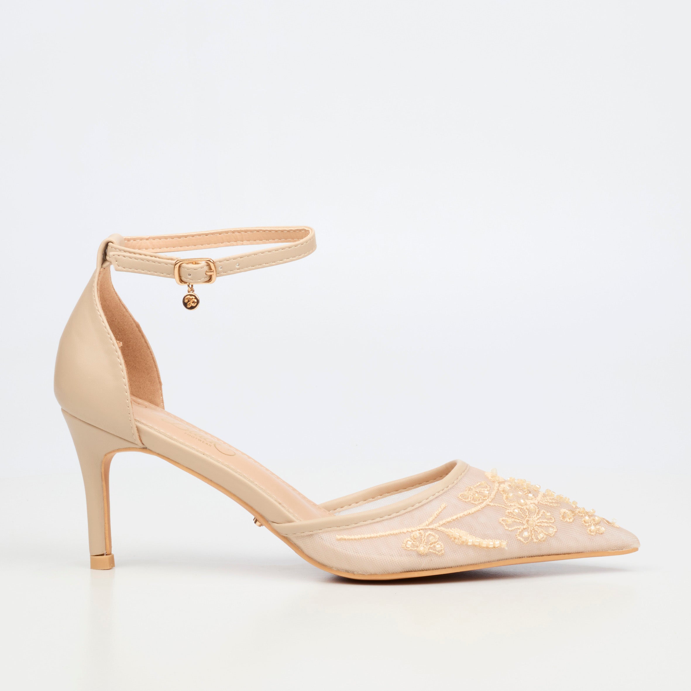Miss Black Rayna 1 Court - Nude footwear Miss Black