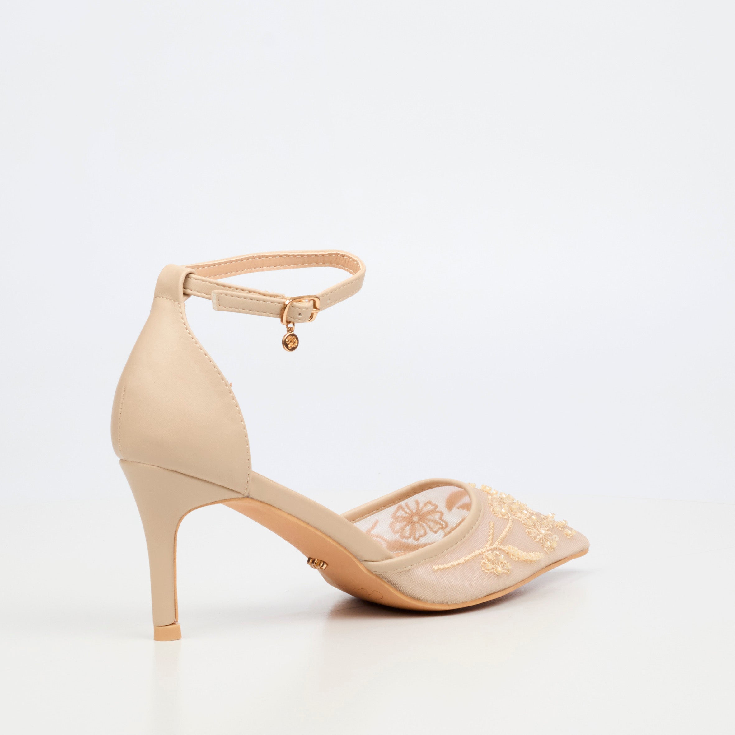 Miss Black Rayna 1 Court - Nude footwear Miss Black