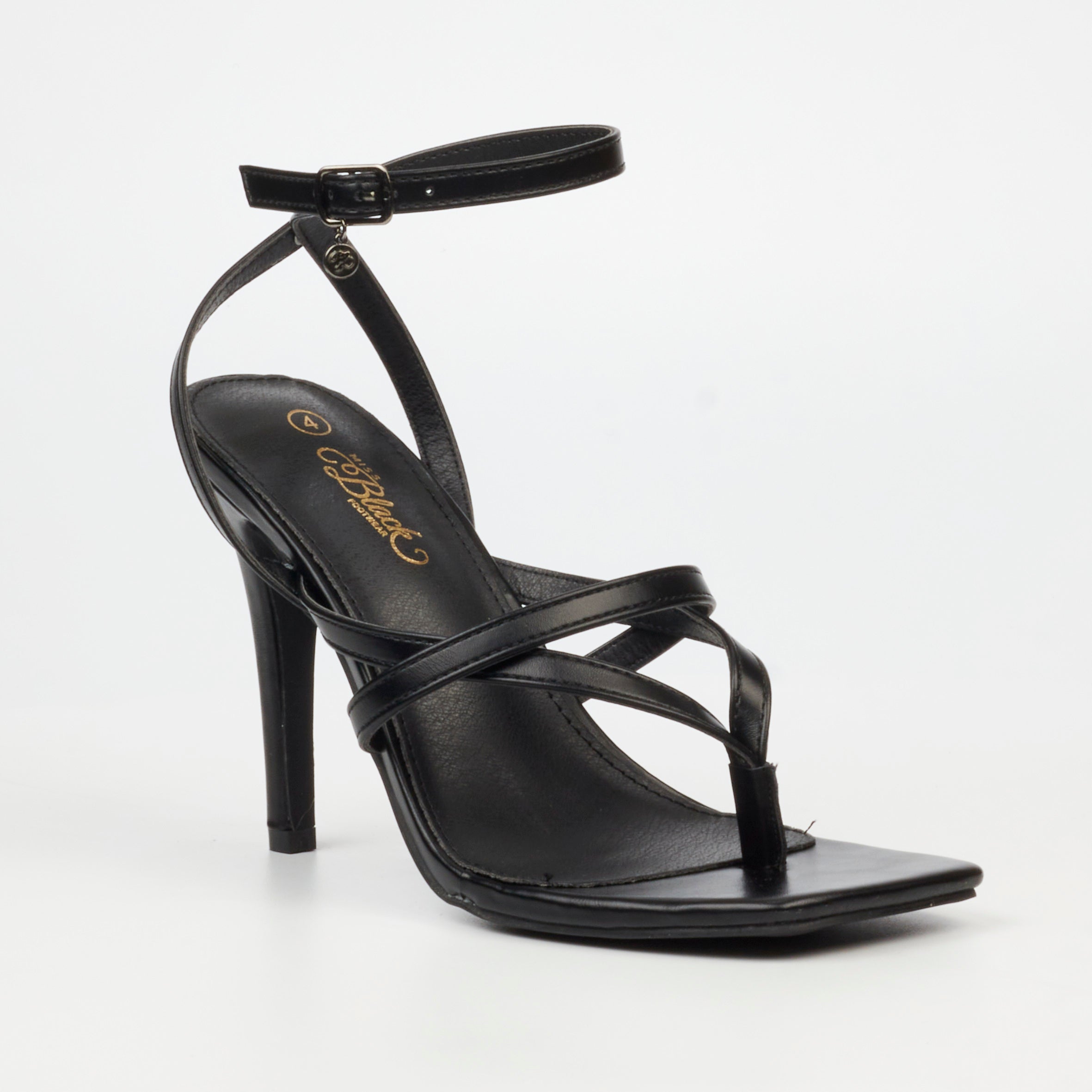 Miss Black Razz 3 Heel - Black