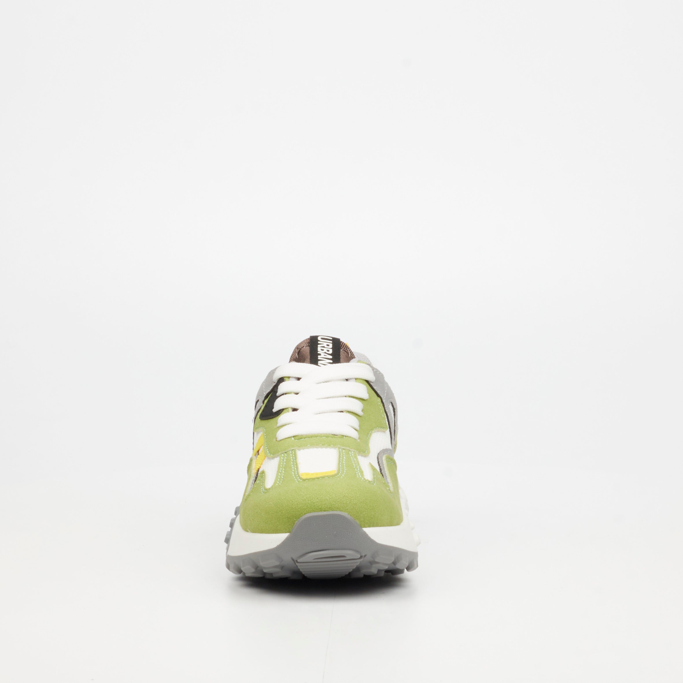 Urbanart Redo 1 Faux Wax / Faux Nylon Sneaker - Green (youth) footwear UBRT
