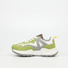 Urbanart Redo 1 Faux Wax / Faux Nylon Sneaker - Green (youth) footwear UBRT