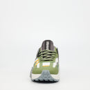 Urbanart Redo 1 Faux Wax / Nylon Sneaker - Green footwear UBRT