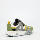Urbanart Redo 1 Faux Wax / Nylon Sneaker - Green footwear UBRT