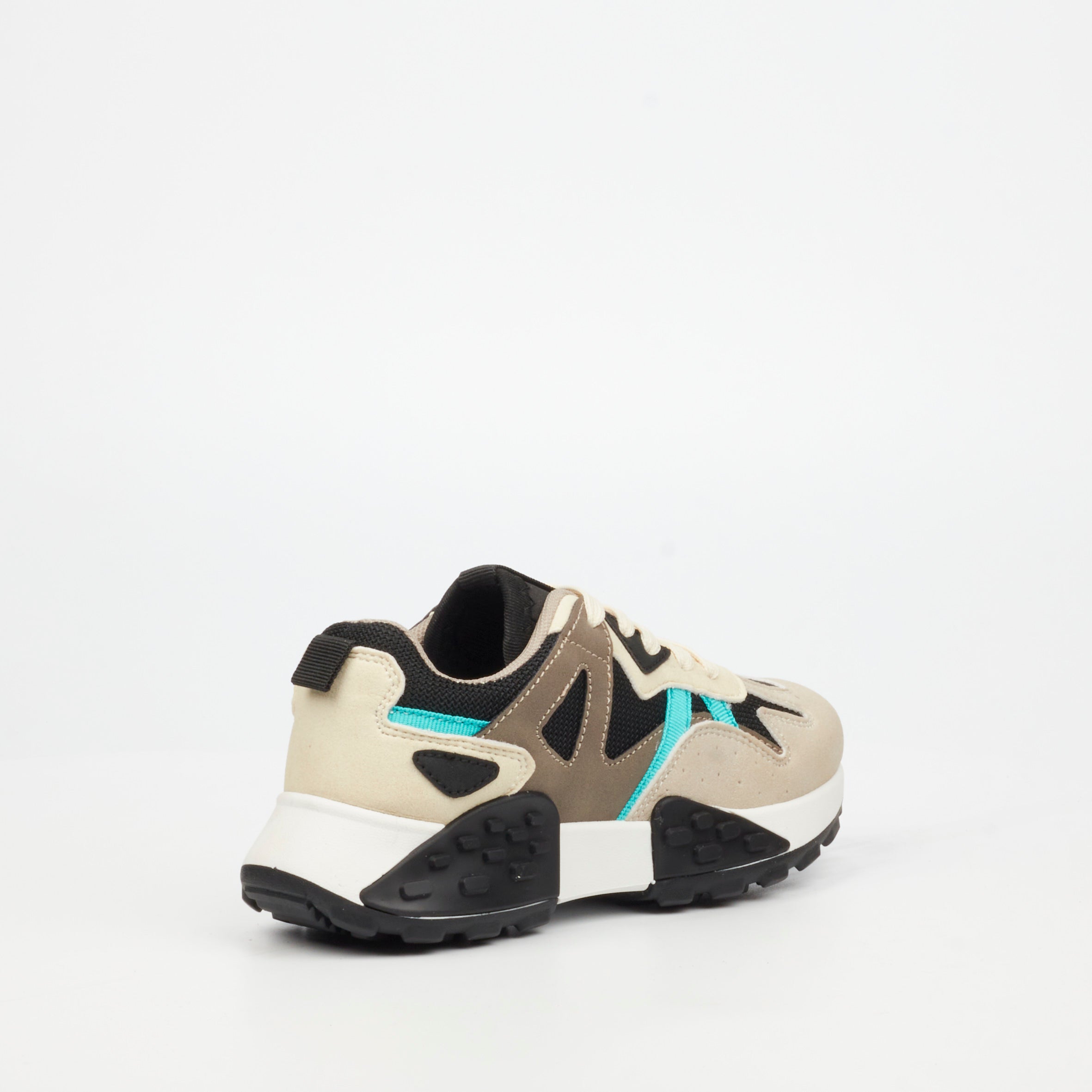 Urbanart Redo 1 Faux Wax / Faux Nylon Sneaker - Grey (youth) footwear UBRT