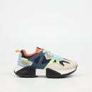 Urbanart Redo 1 Faux Wax / Faux Nylon Sneaker - Navy (youth)