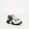 Urbanart Redo 1 Faux Wax / Faux Nylon Sneaker - Navy (youth) footwear UBRT