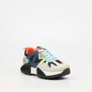 Urbanart Redo 1 Faux Wax / Faux Nylon Sneaker - Navy (youth)
