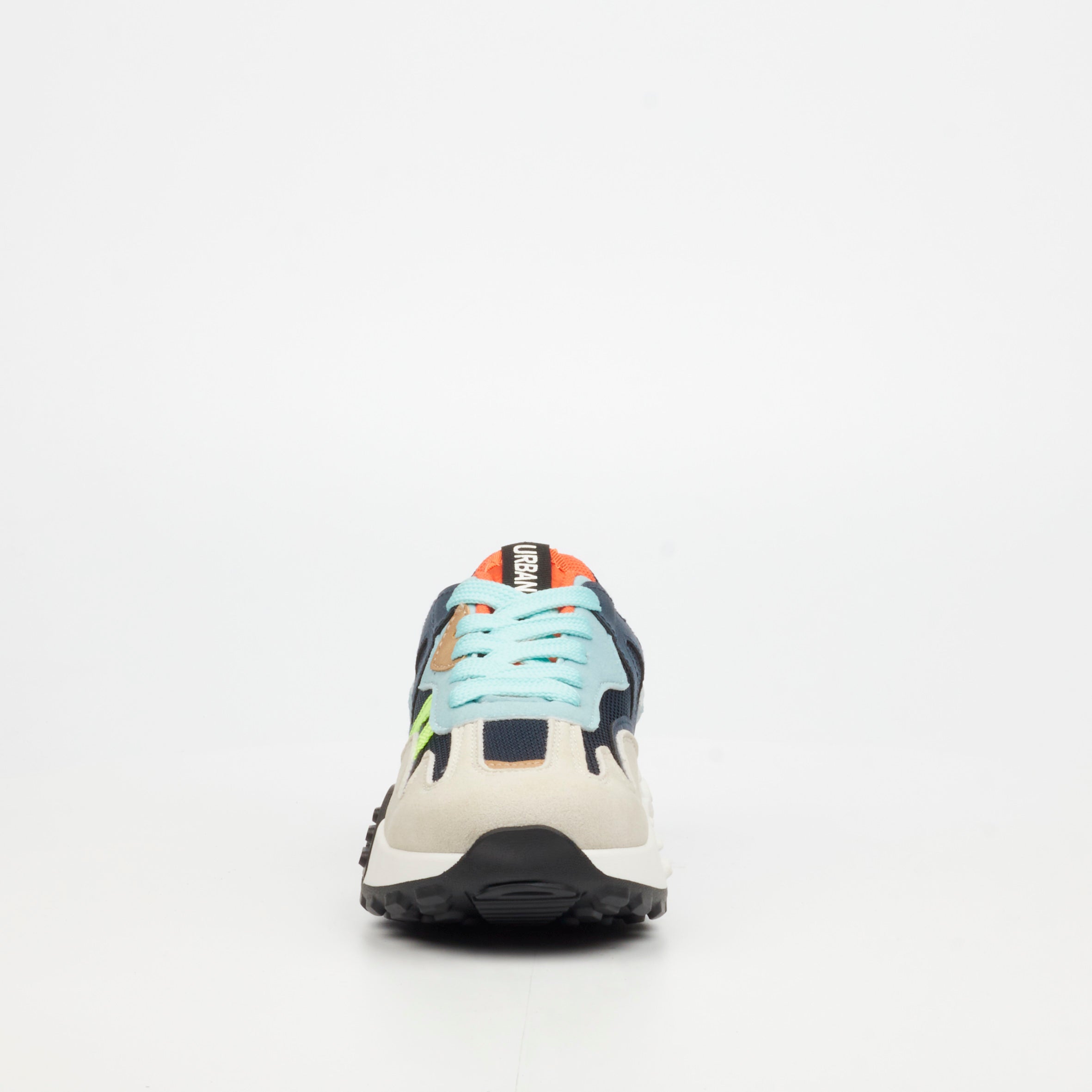Urbanart Redo 1 Faux Wax / Faux Nylon Sneaker - Navy (youth) footwear UBRT