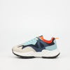 Urbanart Redo 1 Faux Wax / Faux Nylon Sneaker - Navy (youth) footwear UBRT