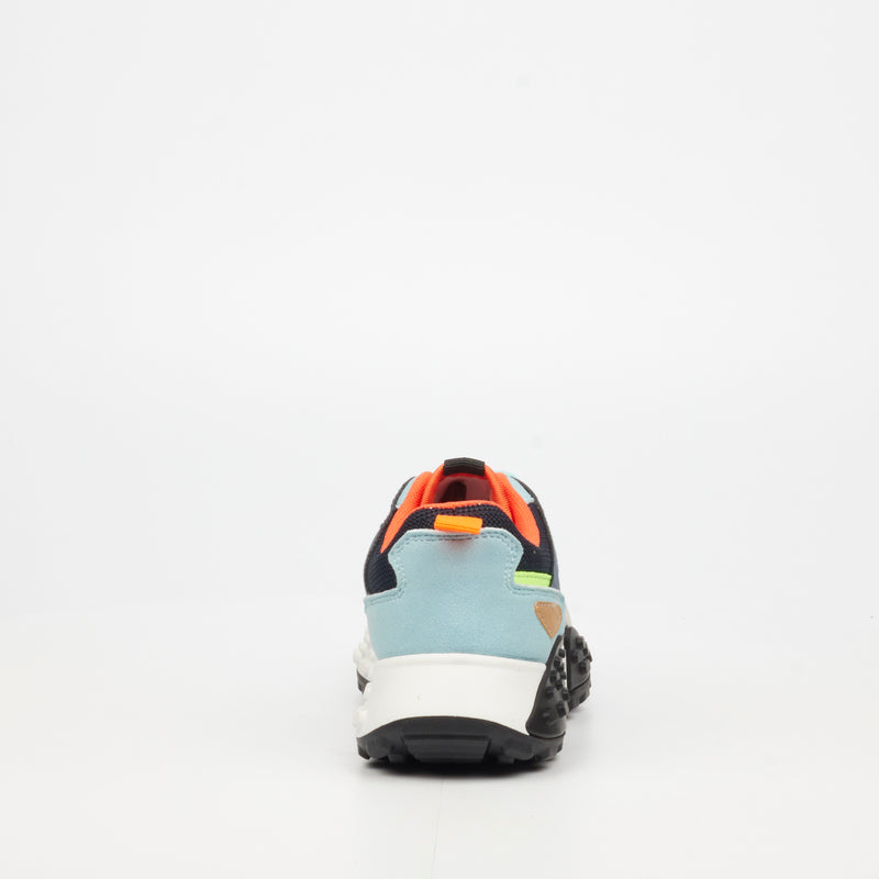 Urbanart Redo 1 Faux Wax / Faux Nylon Sneaker - Navy (youth)