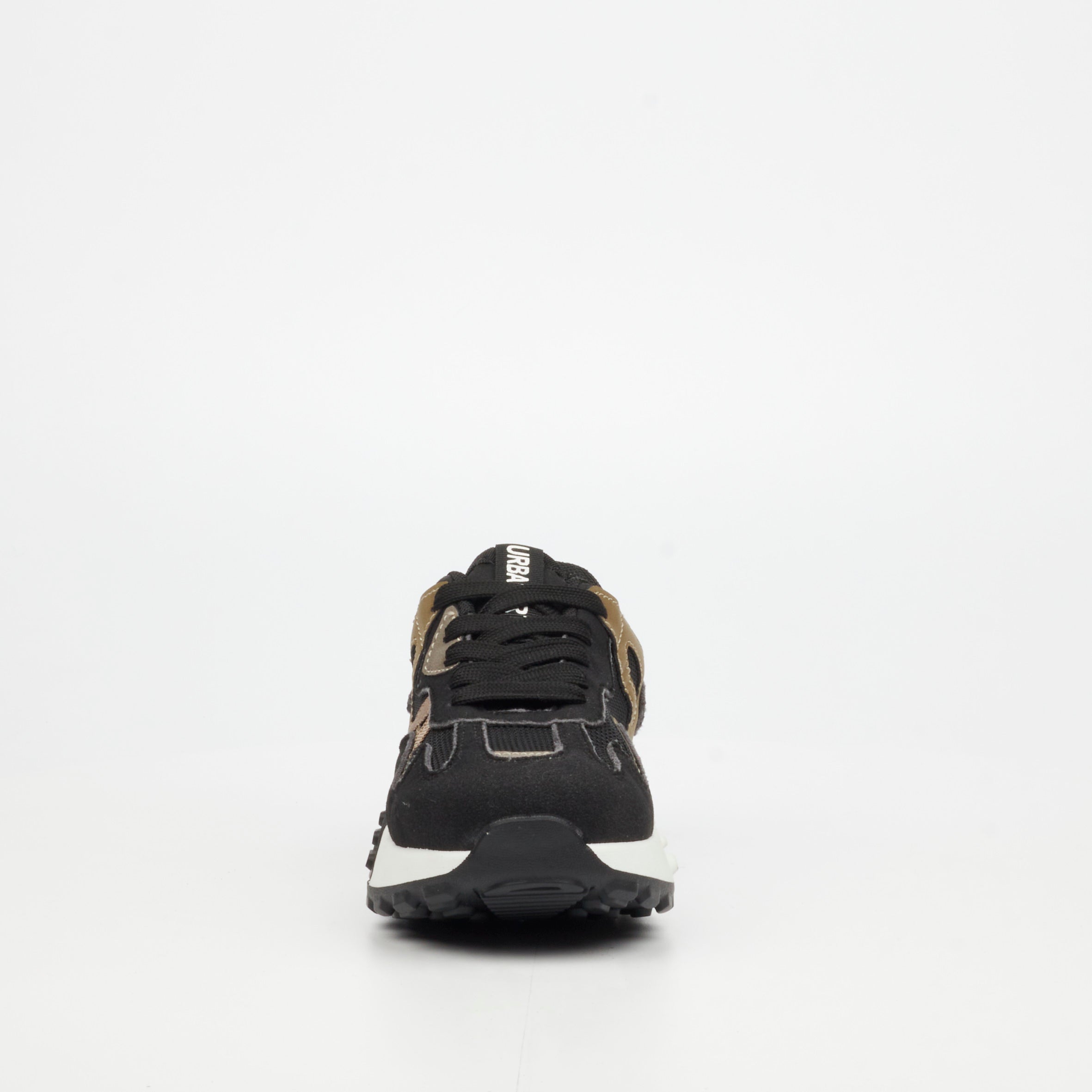 Urbanart Redo 1 Faux Wax / Faux Nylon Sneaker - Olive ( youth) footwear UBRT