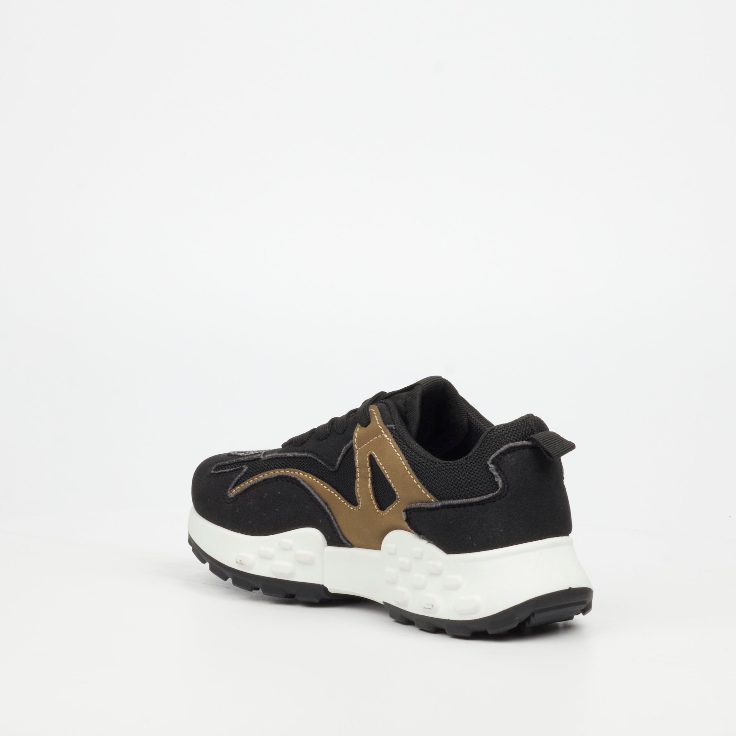 Urbanart Redo 1 Faux Wax / Faux Nylon Sneaker - Olive ( youth) footwear UBRT